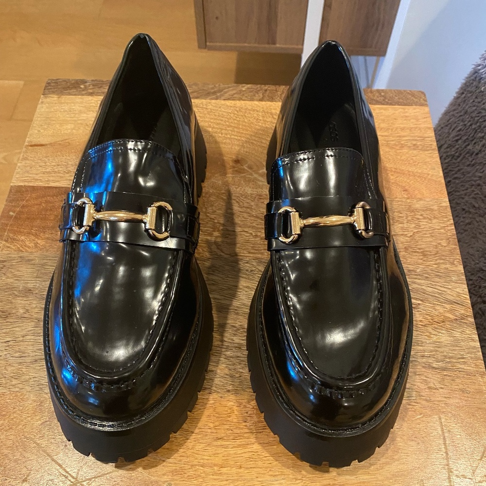 ASOS HORSEBIT CHUNKY LOAFER  vegan leather - BRAND NEW IN BOX